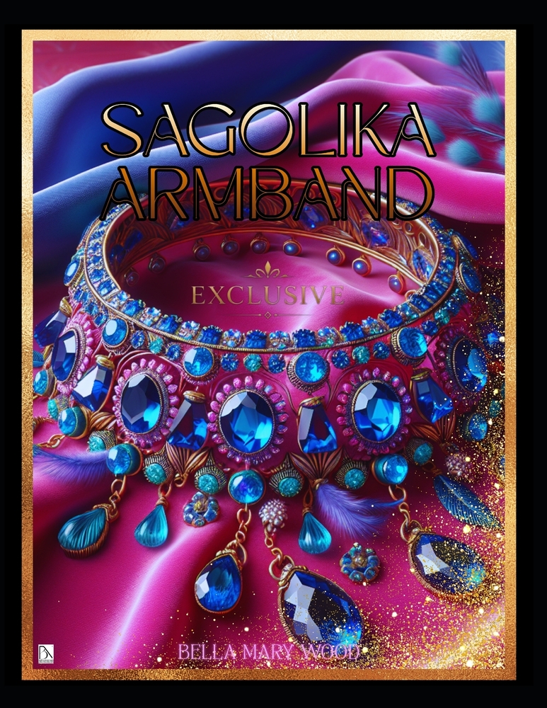 Sagolika Armband Exklusiv målarbok: smycken målarbok cover
