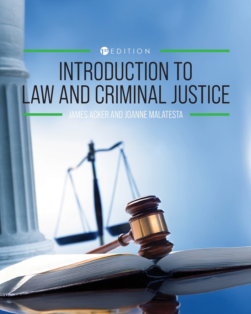 Introduction to Law and Criminal Justice cover
