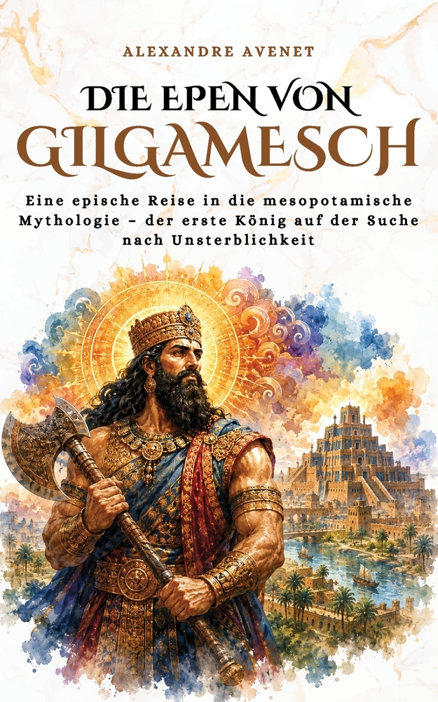 Die Epen von Gilgamesch: Eine epische Reise in die mesopotamische Mythologie - der erste König auf der Suche nach Unsterblichkeit cover