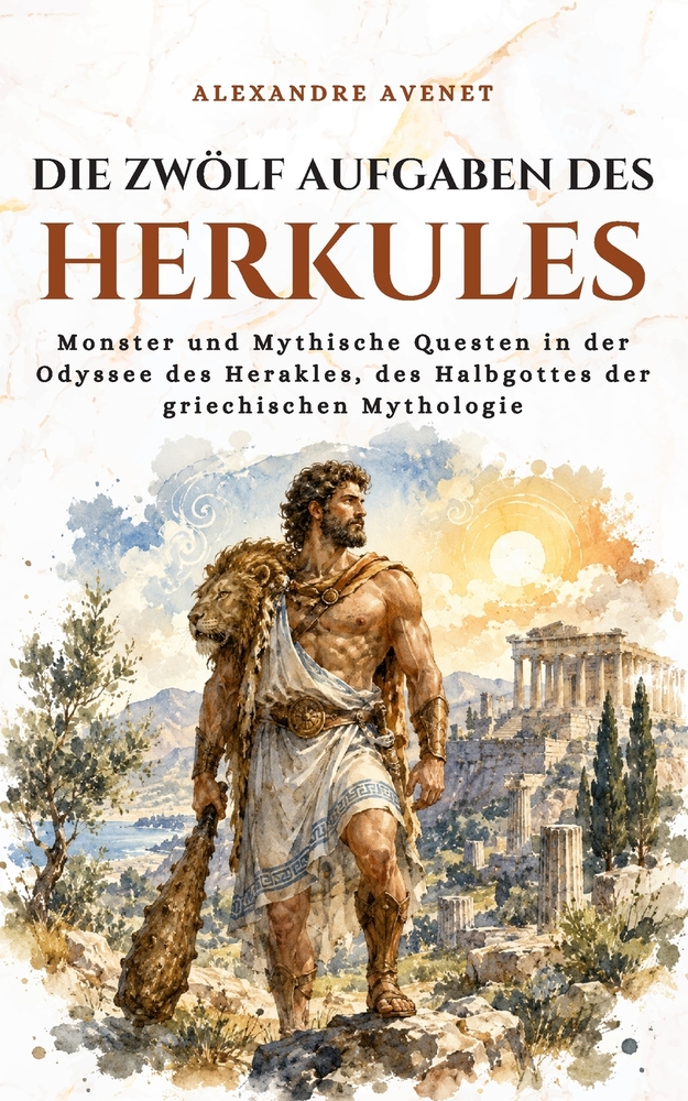 Die zwölf Aufgaben des Herkules: Monster und Mythische Questen in der Odyssee des Herakles, des Halbgottes der griechischen Mythologie cover