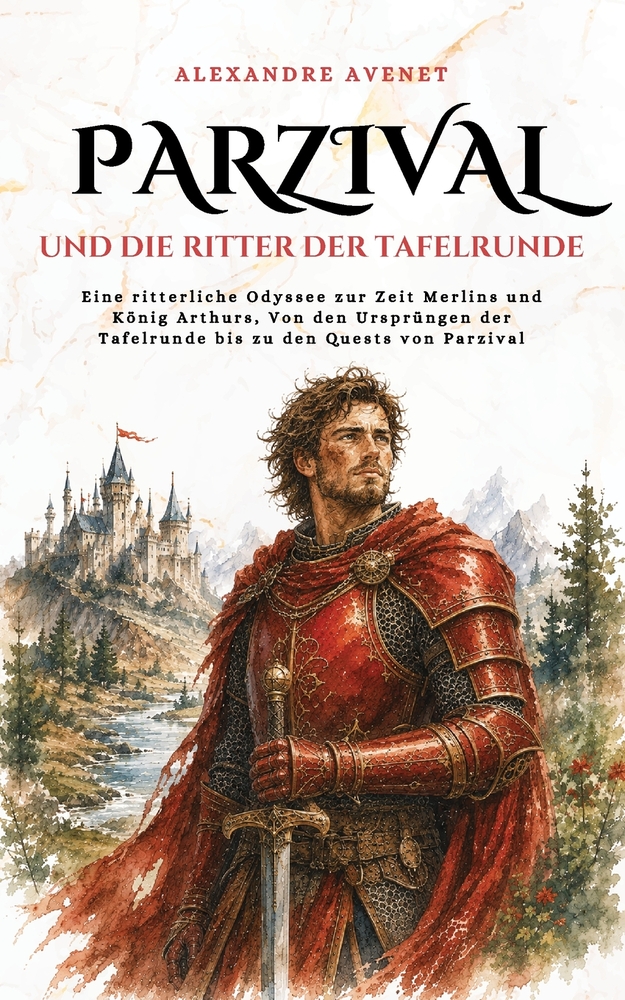 Parzival und die Ritter der Tafelrunde: Eine ritterliche Odyssee zur Zeit Merlins und König Arthurs - Von den Ursprüngen der Tafelrunde bis zu den Que cover