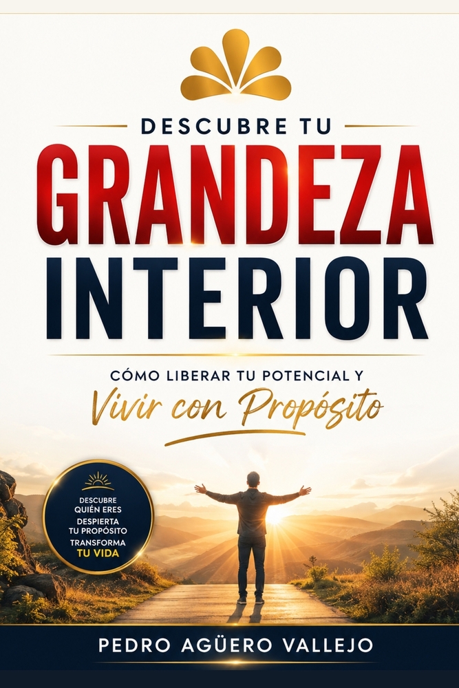 Descubre tu Grandeza Interior: Cómo Liberar tu Potencial y Vivir con Propósito Mentalidad de Crecimiento cover