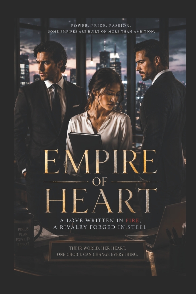 Empire of Heart: "A Love Written in Fire, A Rivalry Forged in Steel" cover