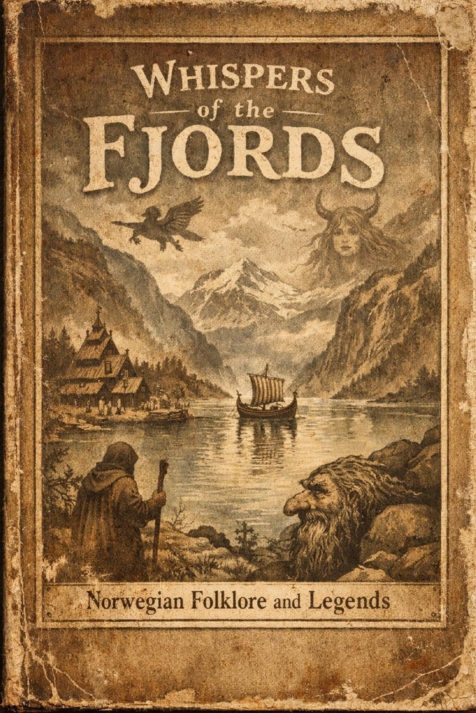 Whispers of the Fjords: Norwegian Folklore and Legends cover