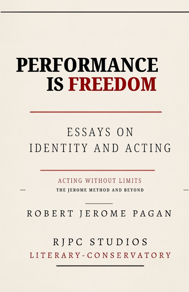Performance is Freedom: Essays on Identity and Acting: Acting Without Limits - The Jerome Method and Beyond cover