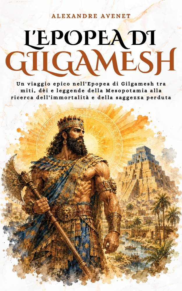 L'epopea di Gilgamesh: Un viaggio epico nell'Epopea di Gilgamesh tra miti, dèi e leggende della Mesopotamia alla ricerca dell'immortalità e della sagg cover
