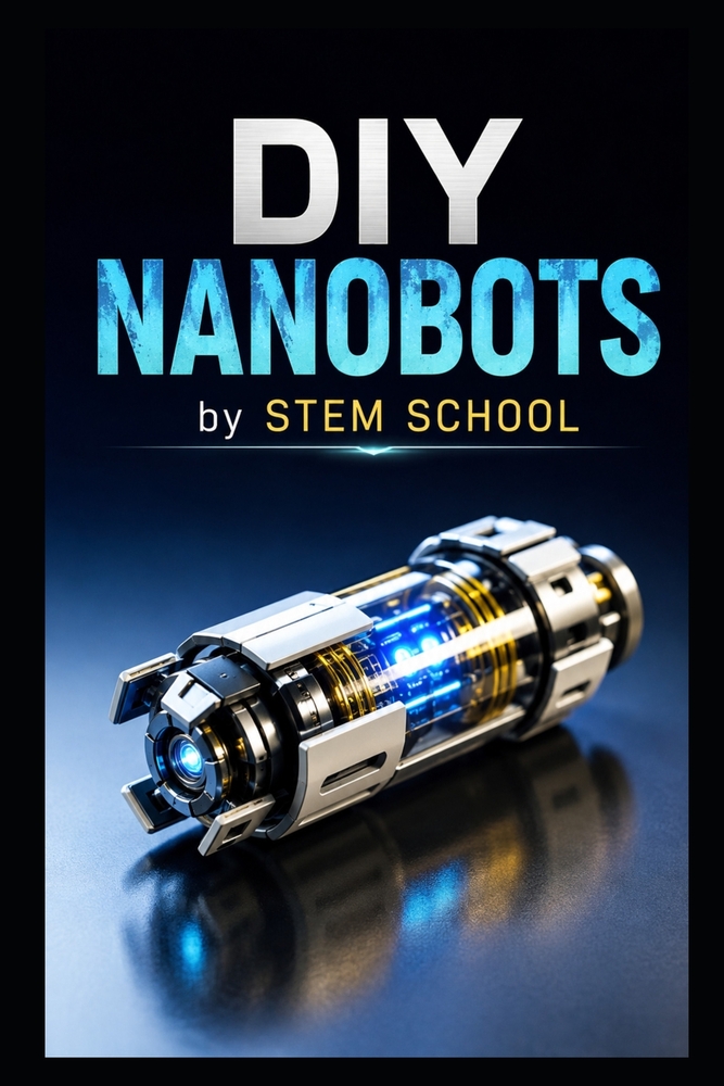DIY Nanobots: The Ultimate Guide to Building Tiny Machines for Medicine, Industry, and Innovation cover