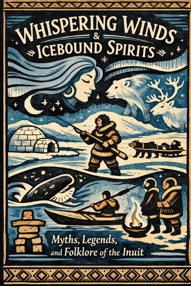 Whispering Winds and Icebound Spirits: Myths, Legends, and Folklore of the Inuit cover