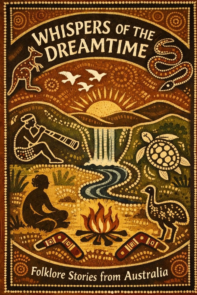 Whispers of the Dreamtime: Folklore Stories from Australia cover