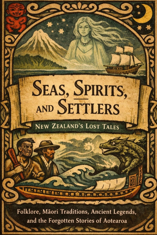 Seas, Spirits, and Settlers: New Zealand's Lost Tales cover