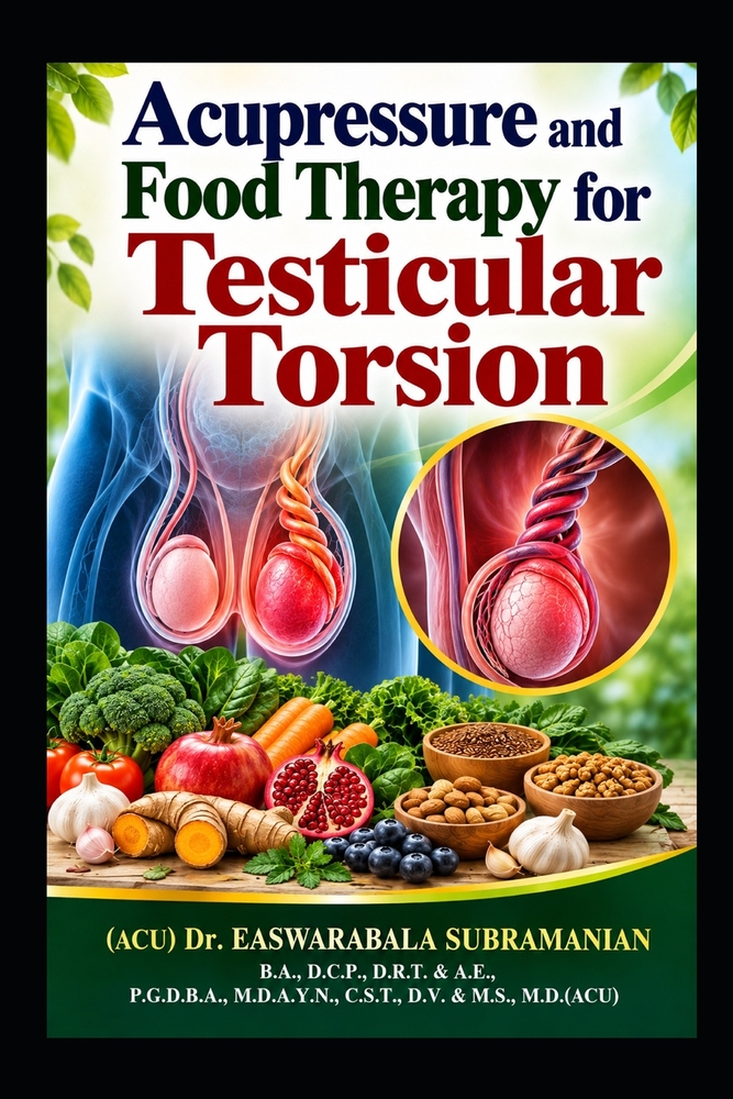 Acupressure and Food Therapy for Testicular Torsion: Testicular Torsion cover