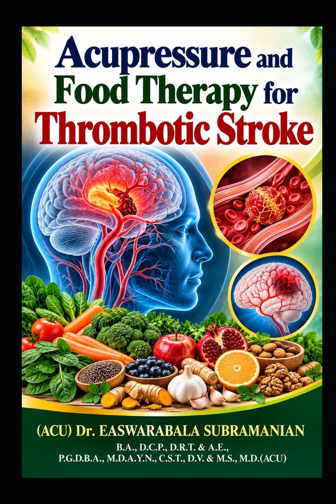 Acupressure and Food Therapy for Thrombotic Stroke: Thrombotic Stroke cover