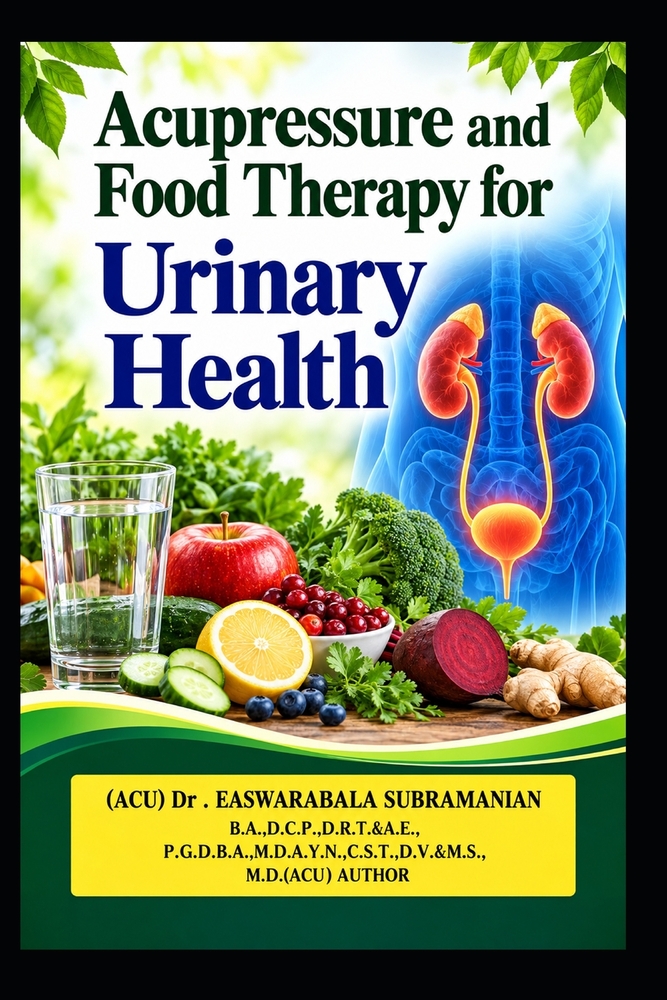 Acupressure and Food Therapy for Urinary Health: Urinary Health cover