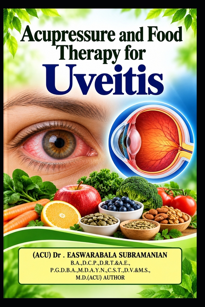 Acupressure and Food Therapy for Uveitis: Uveitis cover