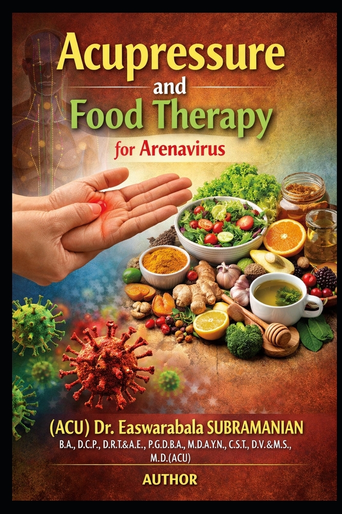Acupressure and Food Therapy for Arenavirus: Arenavirus cover
