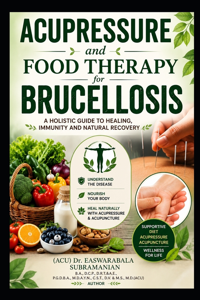 Acupressure and Food Therapy for Brucellosis: Brucellosis cover