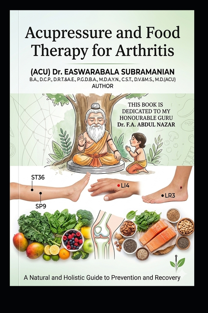 Acupressure and Food Therapy for Arthritis: Arthritis cover