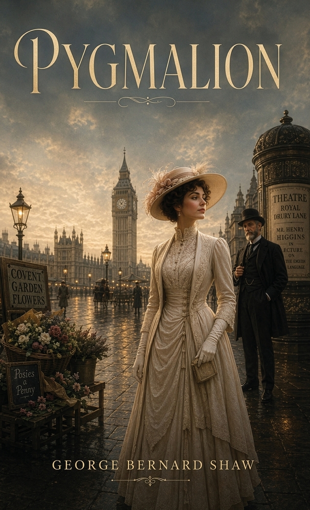 Pygmalion: A Classic Comedy of Language, Identity, and Social Class cover