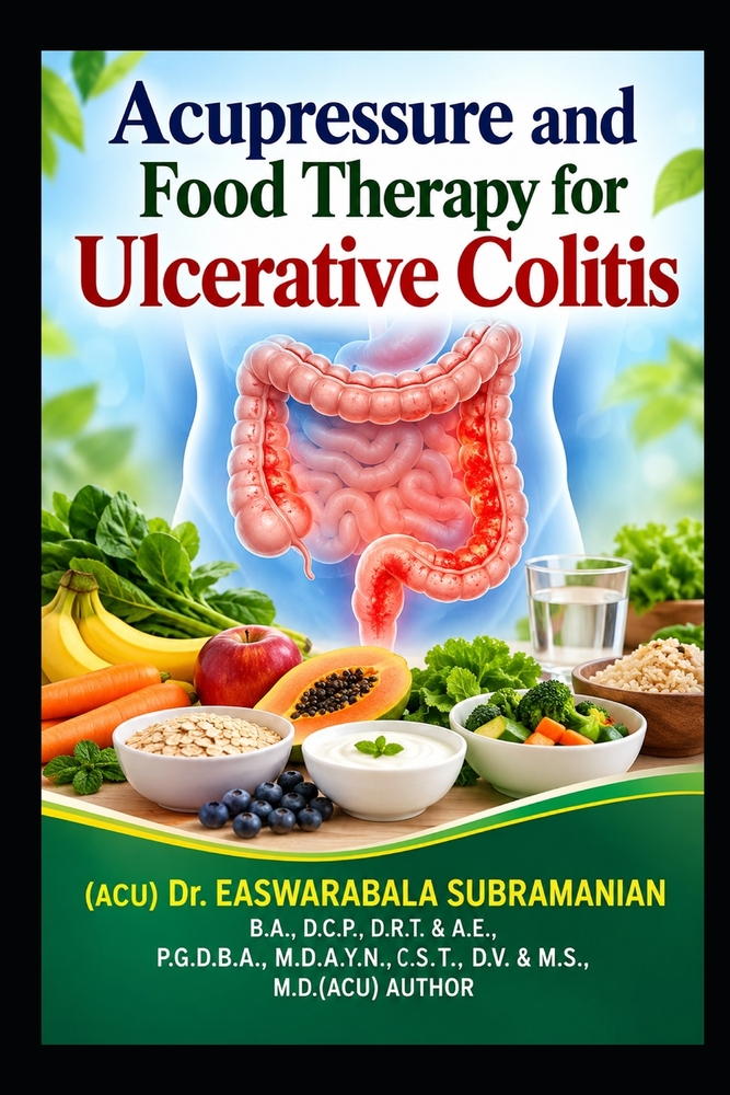 Acupressure and Food Therapy for Ulcerative Colitis: Ulcerative Colitis cover