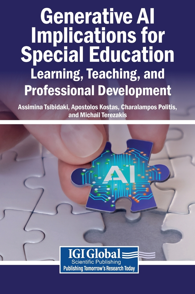 Generative AI Implications for Special Education: Learning, Teaching, and Professional Development cover