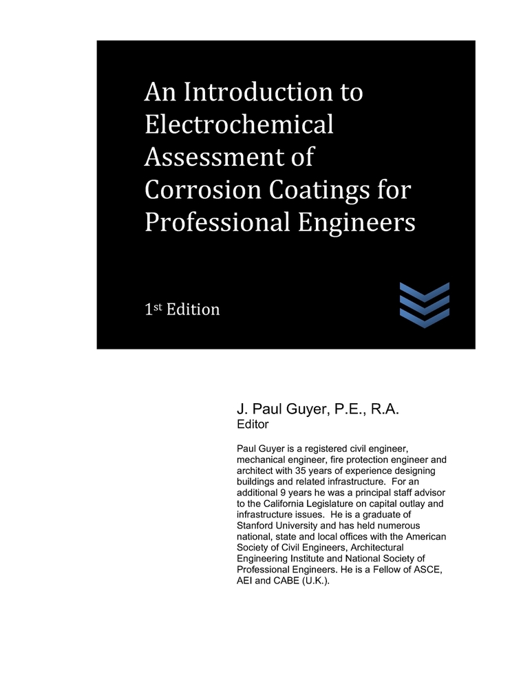 An Introduction to Electrochemical Assessment of Corrosion Coatings for Professional Engineers cover