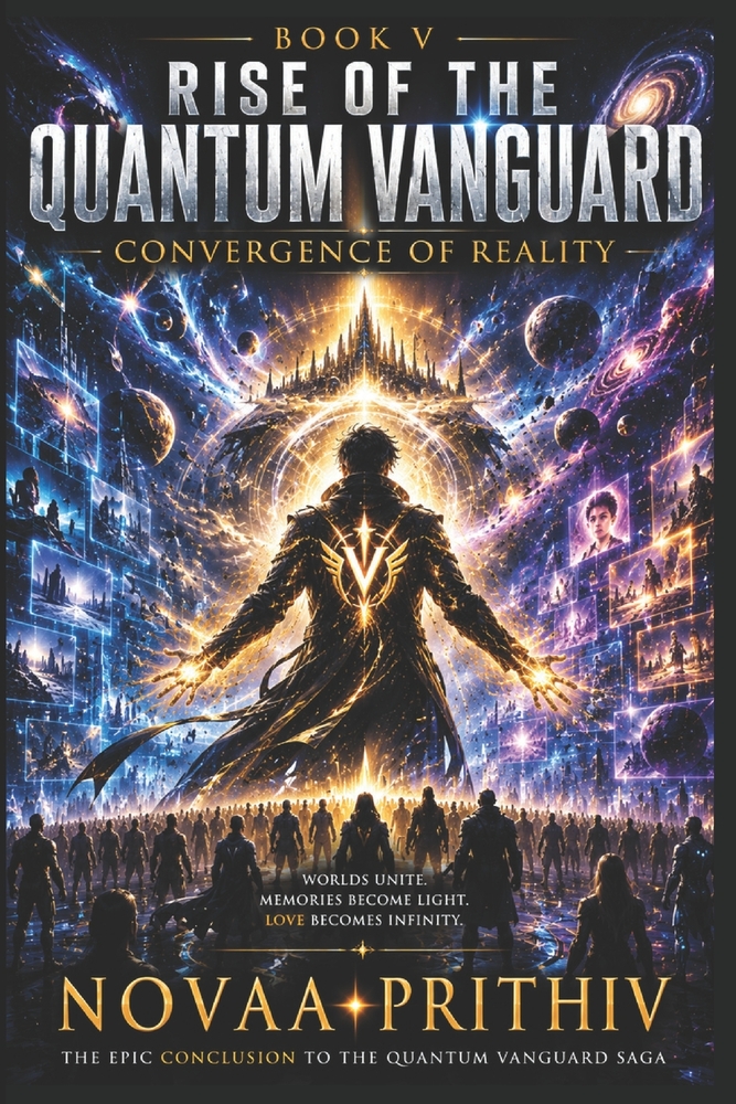 Rise of the Quantum Vanguard - Convergence of Reality: Science Fiction, Superhero Thriller, Five-Part Epic Novel, Quantum Vanguard series cover