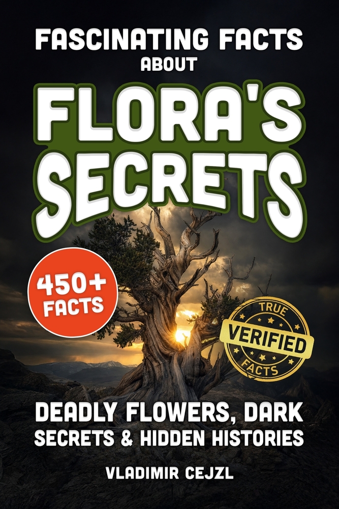 Fascinating Facts Book About Flora's Secrets: 450+ Secrets of the Flora World Mind-Bending Facts About Flowers Through History With Research Reference cover