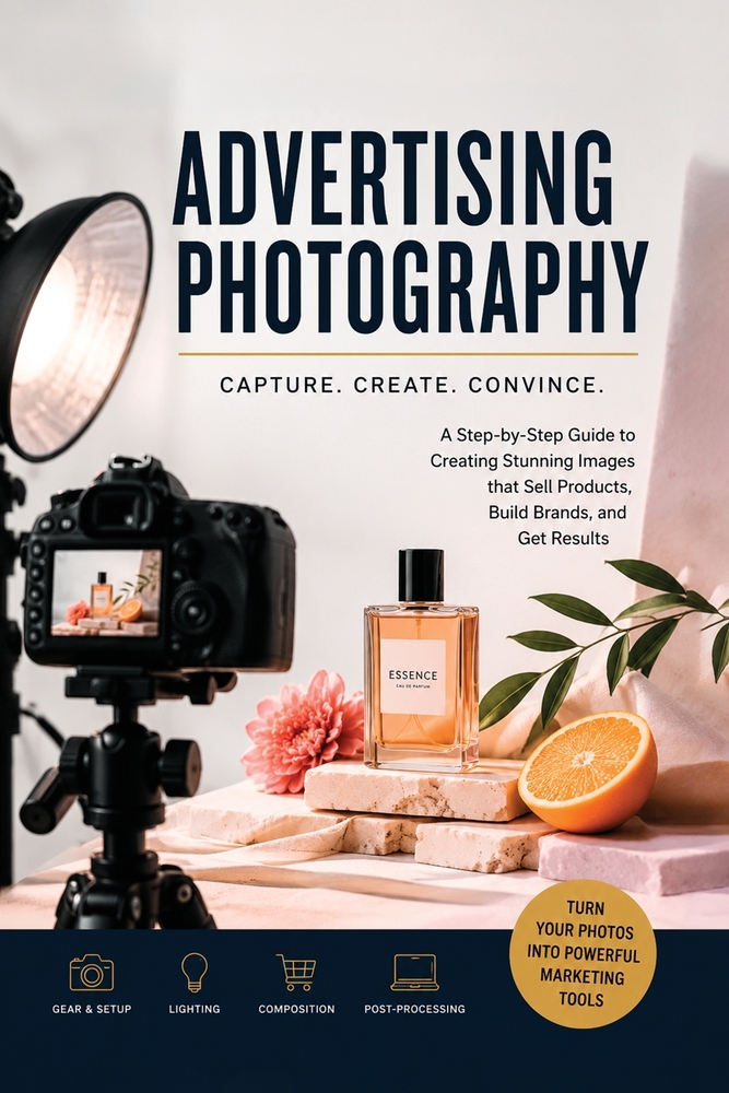 Beginners Guide to Advertising Photography cover