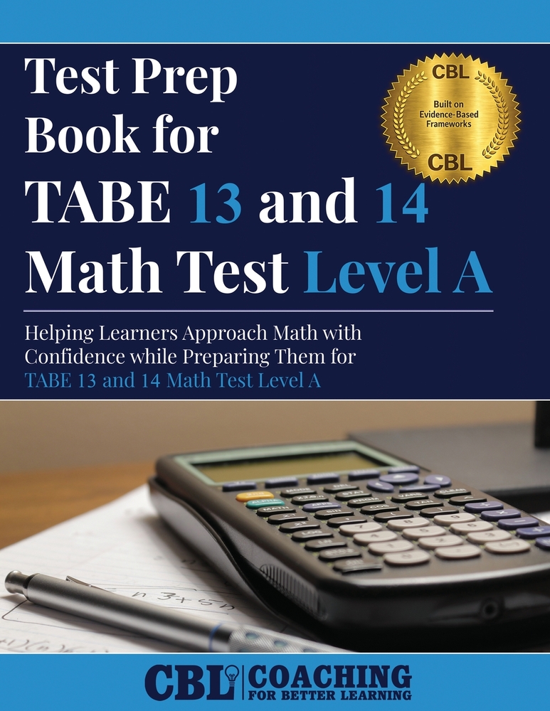 Test Prep Book For TABE 13 and 14 Math Test Level A cover