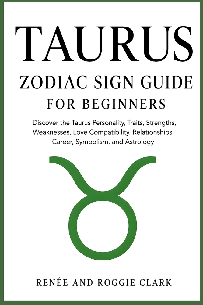 Taurus Zodiac Sign Guide for Beginners: Discover the Taurus Personality, Traits, Strengths, Weaknesses, Love Compatibility, Relationships, Career, Sym cover