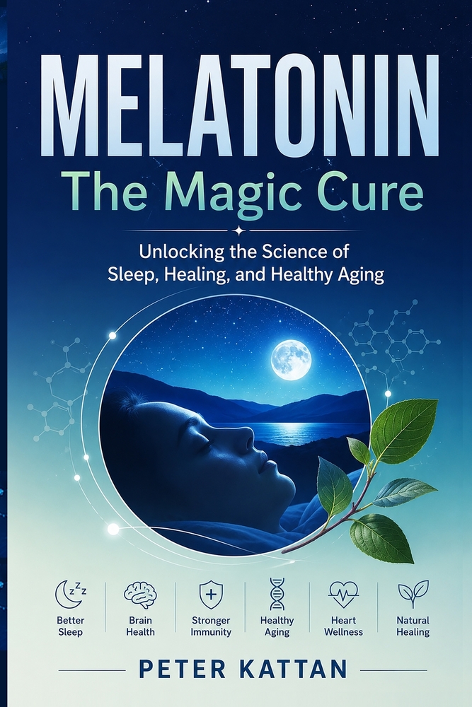 MELATONIN - The Magic Cure: Unlocking the Science of Sleep, Healing, and Healthy Aging cover
