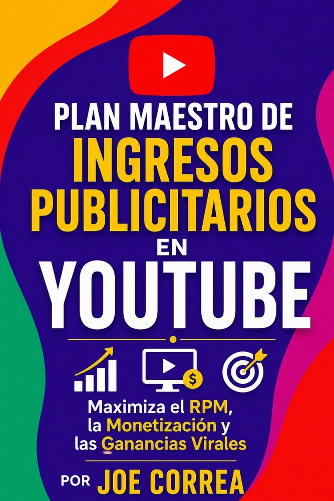 Plan Maestro de Ingresos Publicitarios en YouTube: Maximiza el RPM, la Monetización y las Ganancias Virales cover