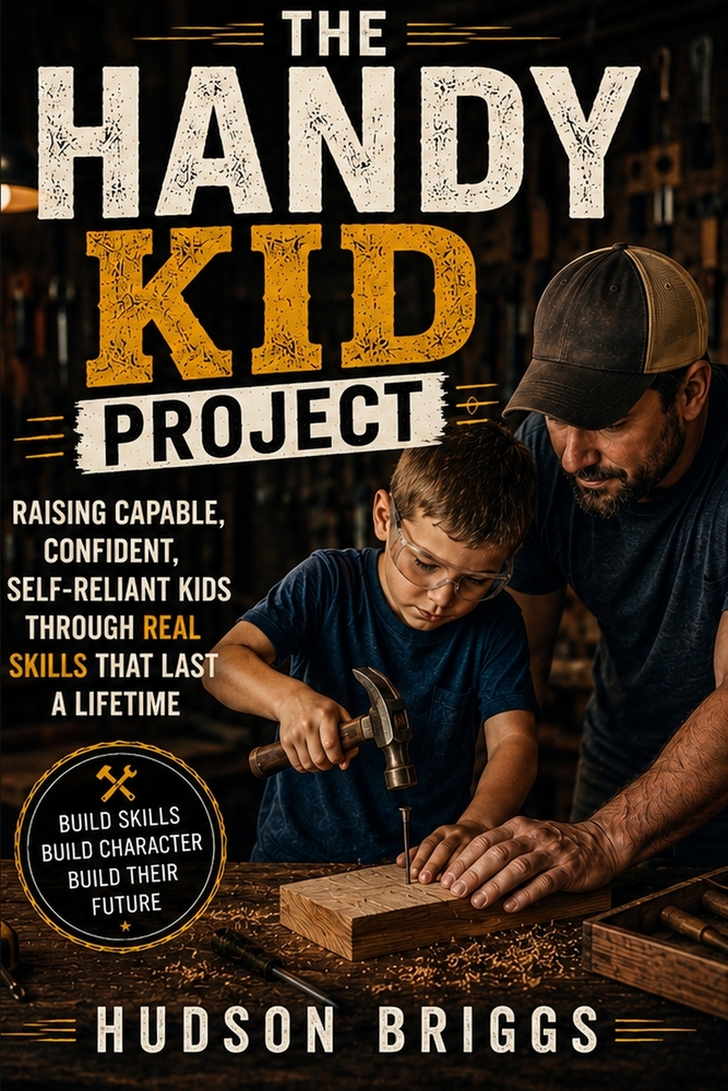 The Handy Kid Project: Raising Capable, Confident, Self-Reliant Kids Through Real Skills That Last a Lifetime cover