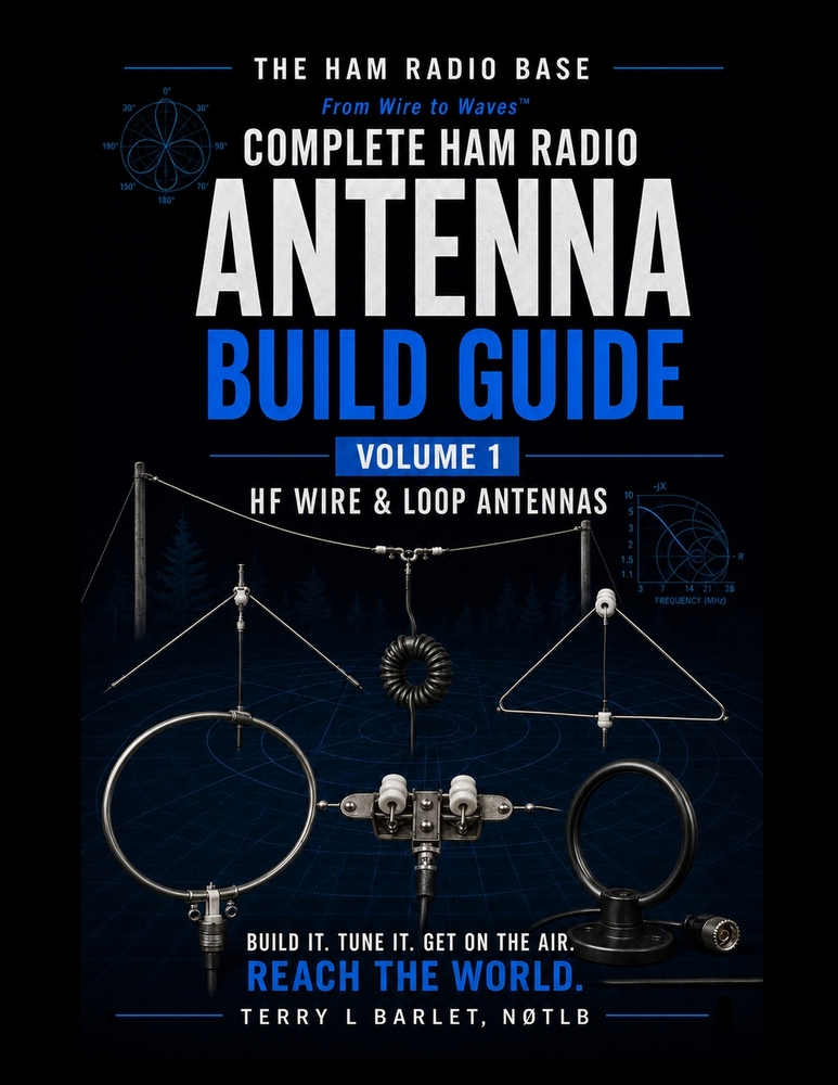 Ham Radio Base Antenna Build Guide: Volume 2: HF Vertical & Beam Antennas cover