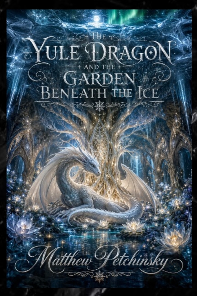 The Yule Dragon and the Garden Beneath the Ice cover
