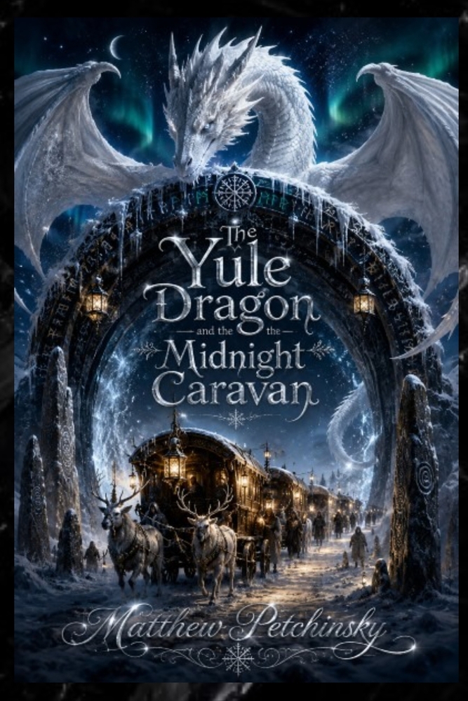 The Yule Dragon and the Midnight Caravan cover