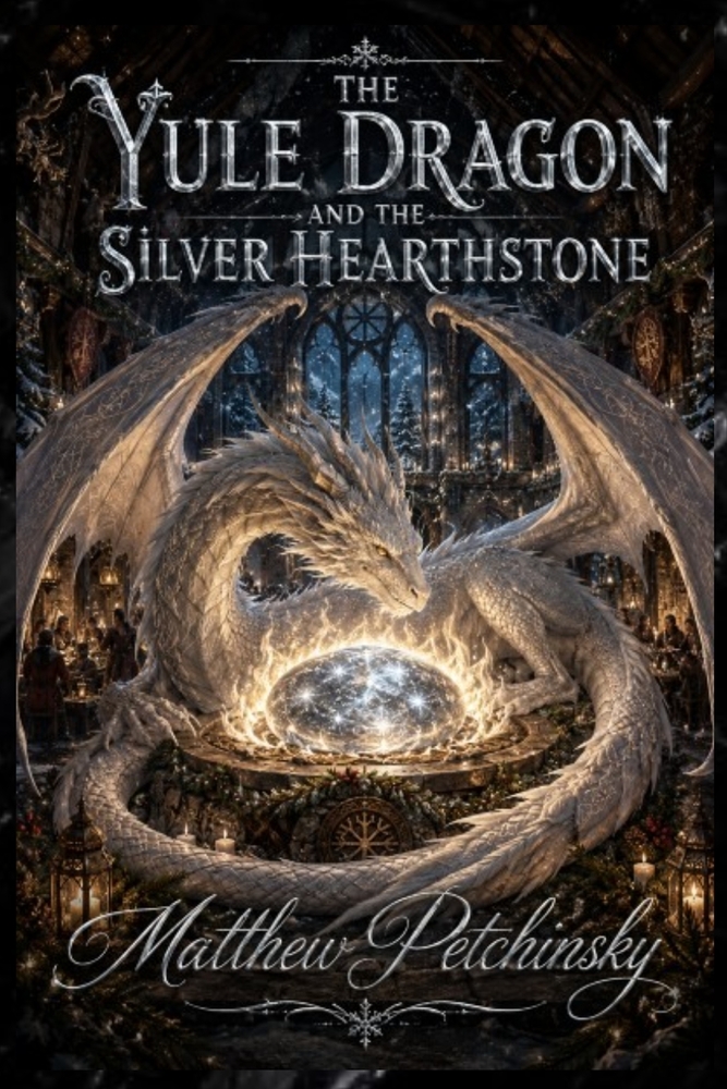 The Yule Dragon and the Silver Hearthstone cover