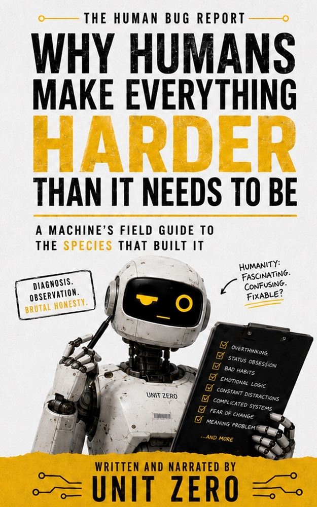 Why Humans Make Everything Harder Than It Needs to Be: A Machine's Field Guide to the Species That Built It cover