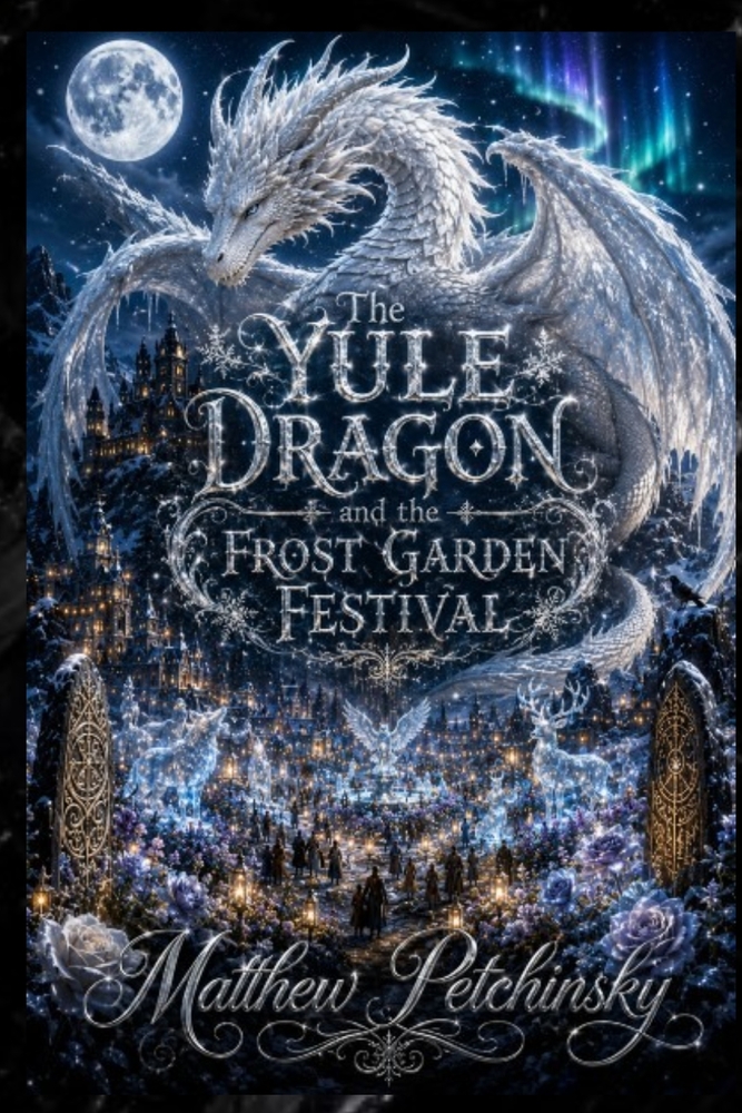 The Yule Dragon and the Frost Garden Festival cover