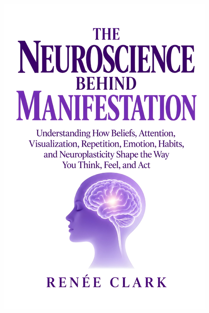 The Neuroscience Behind Manifestation: Understanding How Beliefs, Attention, Visualization, Repetition, Emotion, Habits, and Neuroplasticity Shape the cover