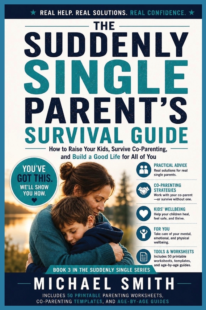 The Suddenly Single Parent's Survival Guide: How to Raise Your Kids, Survive Co-Parenting, and Build a Good Life for All of You cover