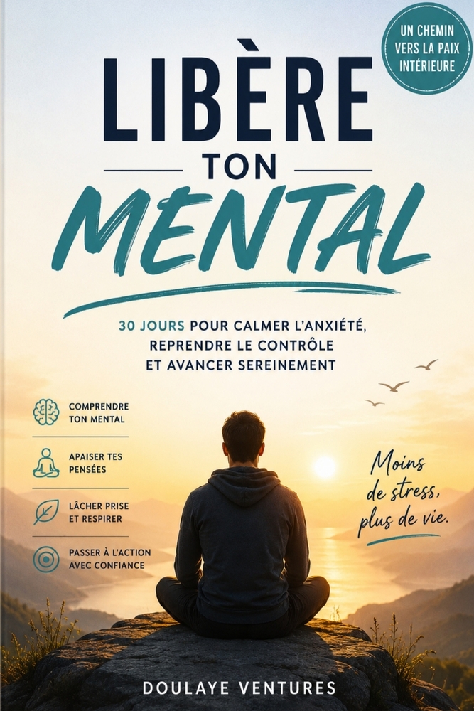 Libére ton mental: 30 jours pour calmer l'anxiété, reprendre le contrôle et avancer sereinement cover