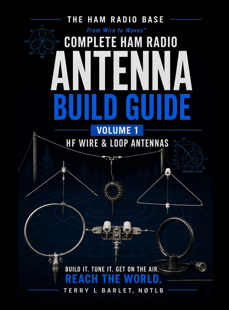 Ham Radio Base Antenna Build Guide: Volume 2: HF Vertical & Beam Antennas cover