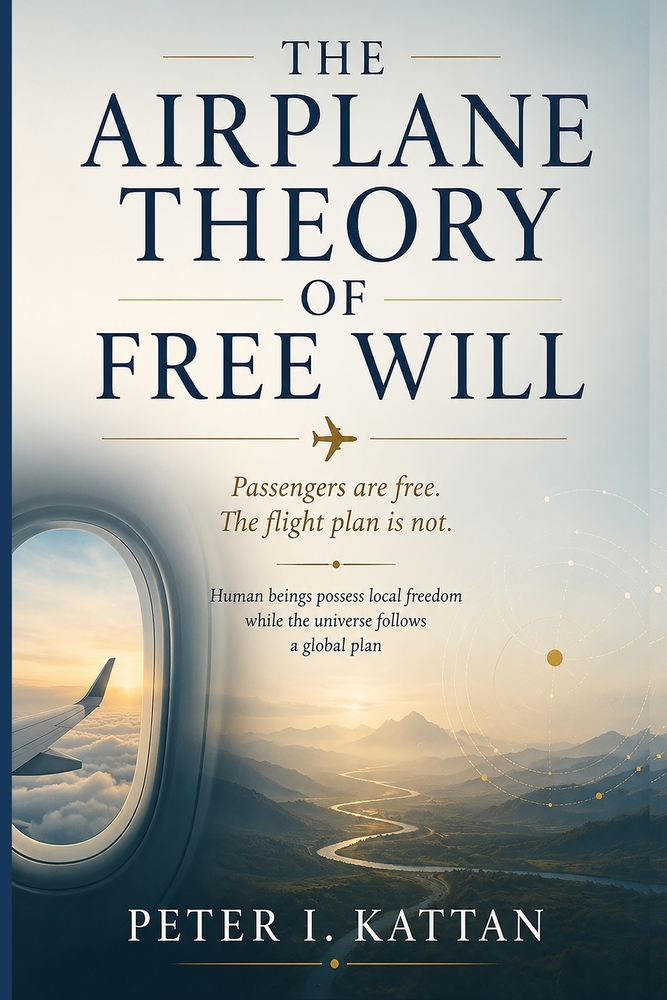 The Airplane Theory of Free Will: Passengers are free. The flight plan is not. Human beings possess local freedom while the universe follows a global cover