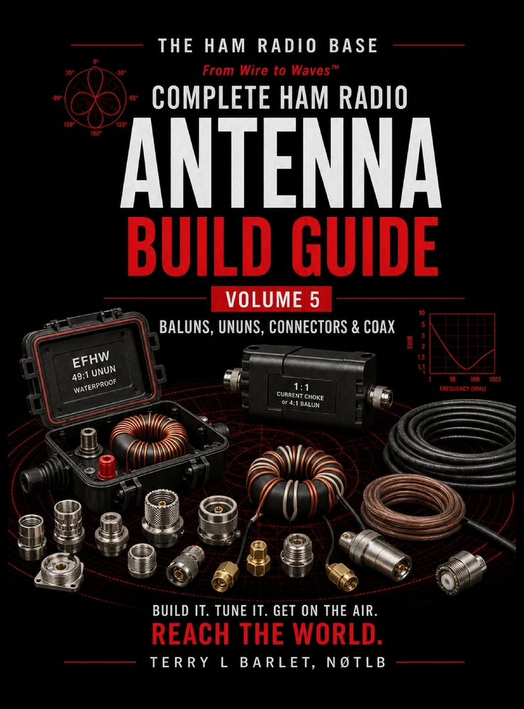 Ham Radio Base Antenna Build Guide: Volume 2: HF Vertical & Beam Antennas cover