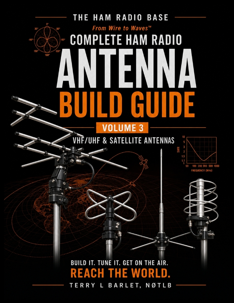 Ham Radio Base Antenna Build Guide: Volume 2: HF Vertical & Beam Antennas cover