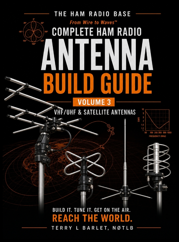 Ham Radio Base Antenna Build Guide: Volume 2: HF Vertical & Beam Antennas cover