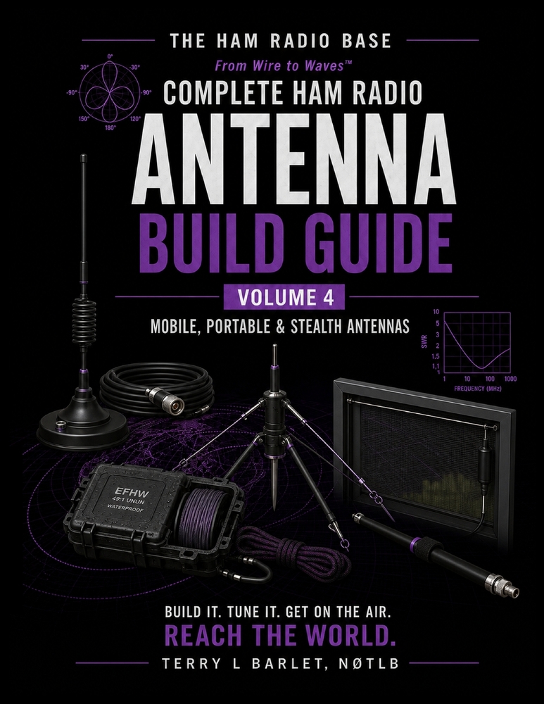 Ham Radio Base Antenna Build Guide: Volume 2: HF Vertical & Beam Antennas cover