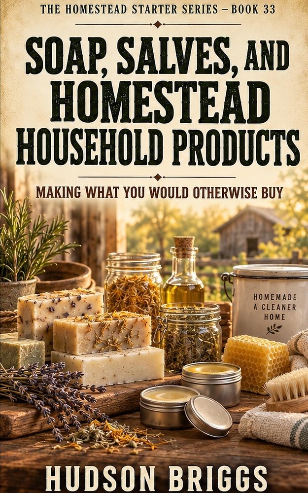 Soap, Salves, and Homestead Household Products: Making What You Would Otherwise Buy cover