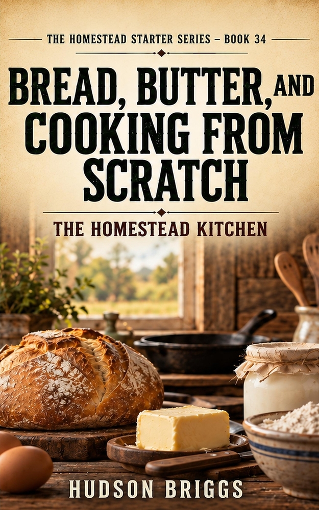 Bread, Butter, and Cooking From Scratch: The Homestead Kitchen cover